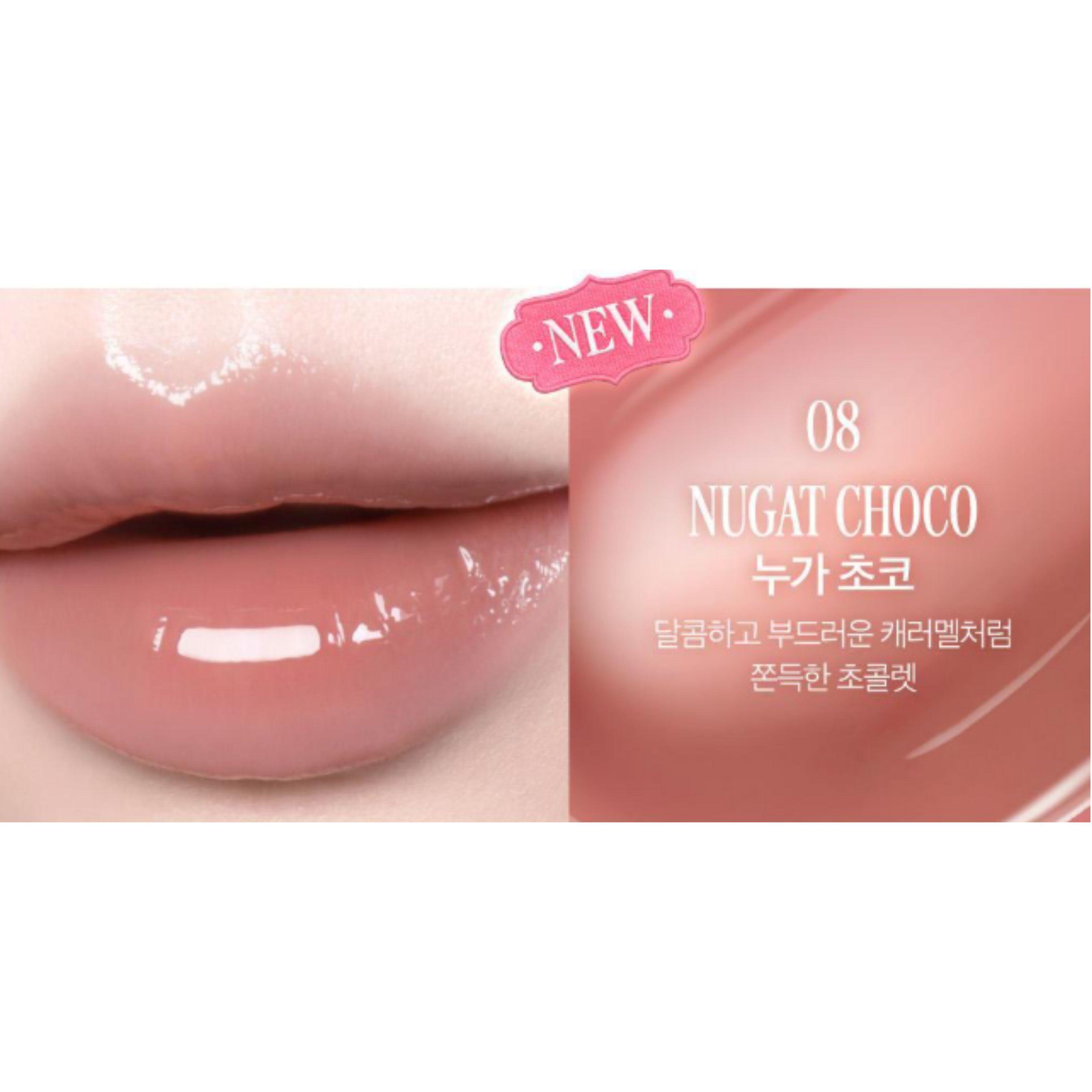 CLIO Glaze Lip Serum 8g (8 Colors)(+Keyring) 08 Nougat Choco
CLIO Glaze Lip Serum 8g (8 Colors)(+Keyring) 08 Nougat Choco