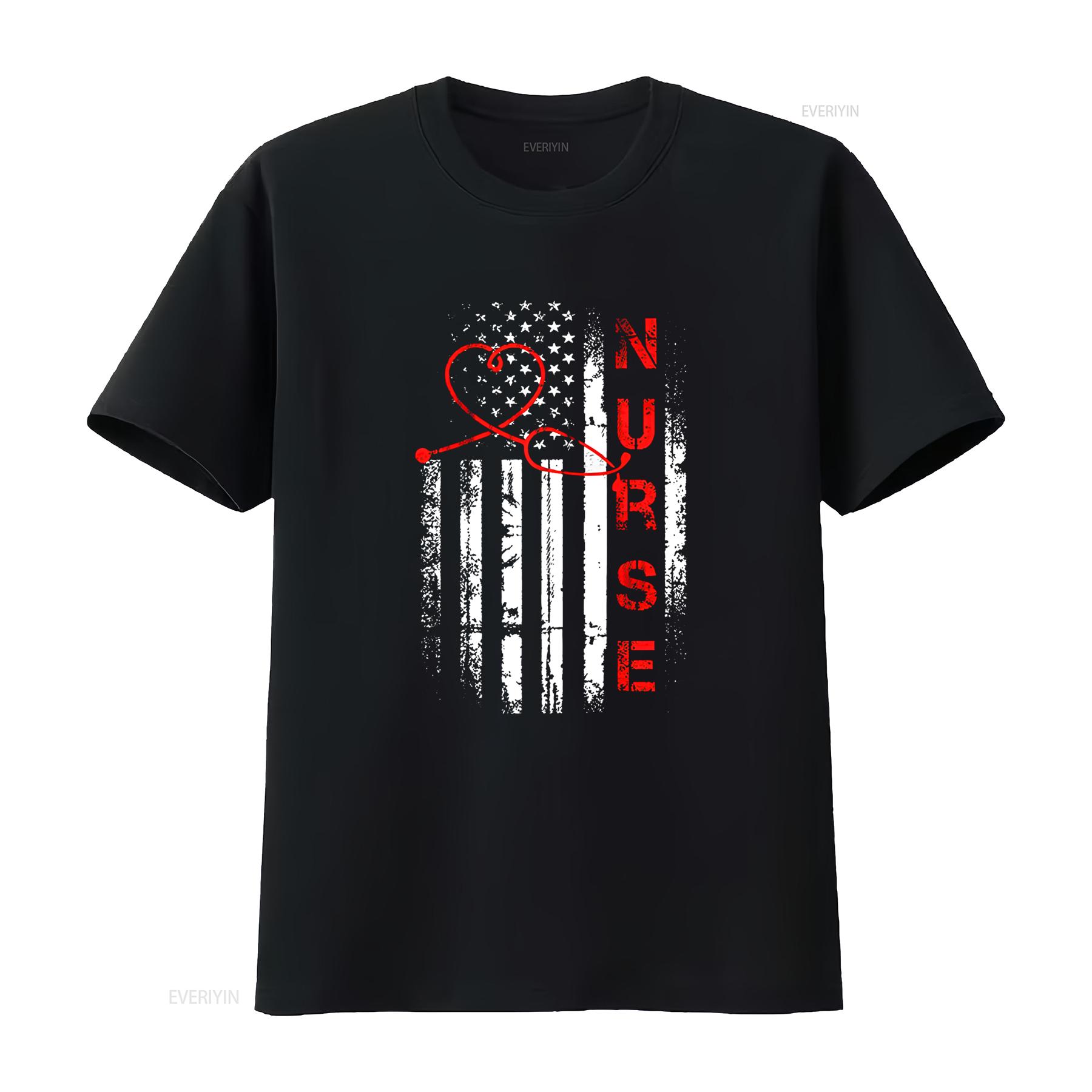 Nurse Patriotic American USA Flag Registered T Shirt Women Tops vintage Washed Casual Slightly Comfortable Stretched Stylish 4XL
Nurse Patriotic American USA Flag Registered T Shirt Women Tops vintage Washed Casual Slightly Comfortable Stretched Stylish 4XL