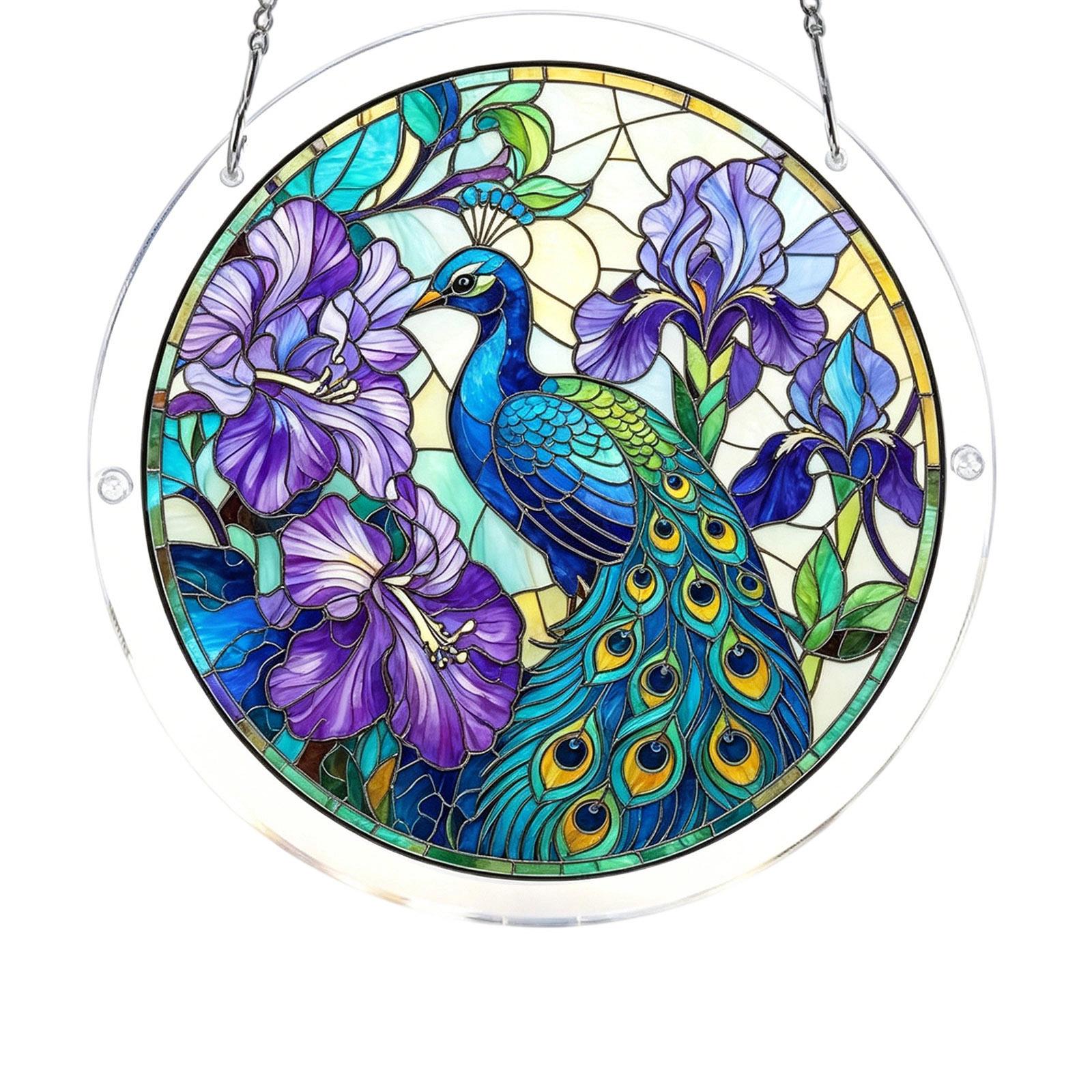 Acrylic Jigsaw Puzzle Hanging Ornament 2D Round Shape Hummingbird and Flower Pattern with Chain for Home Window Wall Decoration 83 Pieces One Size
Acrylic Jigsaw Puzzle Hanging Ornament 2D Round Shape Hummingbird and Flower Pattern with Chain for Home Window Wall Decoration 83 Pieces One Size