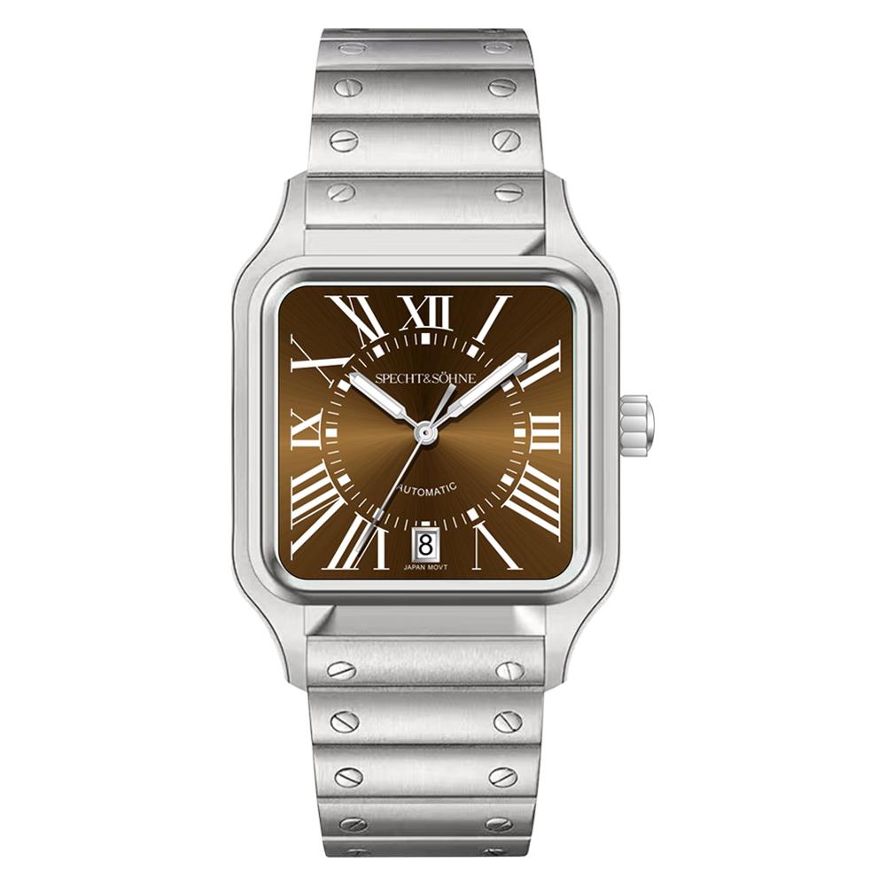 Розкішний Specht & Söhn 34MM Автоматичний Годинник Miyota 8215 Механічний Годинник Для Чоловіків Коричневий Нержавіюча Сталь 50М Водонепроникний Reloj Hombre JAPAN-Miyota-8215 коричневий
Розкішний Specht & Söhn 34MM Автоматичний Годинник Miyota 8215 Механічний Годинник Для Чоловіків Коричневий Нержавіюча Сталь 50М Водонепроникний Reloj Hombre JAPAN-Miyota-8215 коричневий