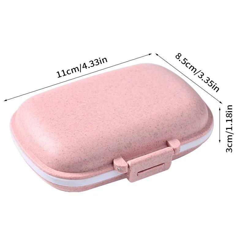 8 Grids Portable Pill Case, Minimalist Travel Medicine Organizer, Compact Weekly Tablet Storage Box
8 Grids Portable Pill Case, Minimalist Travel Medicine Organizer, Compact Weekly Tablet Storage Box