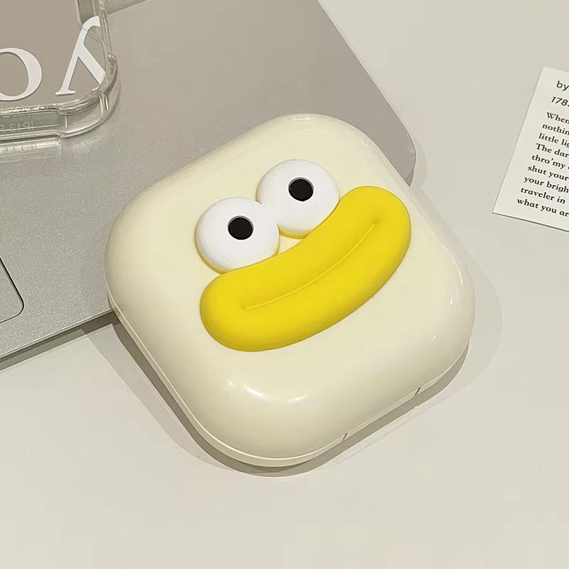 Contact Lens Case Cute Sausage Mouth Contact Lens Box Portable Contact Lens Case With Tweezer Suction Stick Set For Travel Set жёлтый
Contact Lens Case Cute Sausage Mouth Contact Lens Box Portable Contact Lens Case With Tweezer Suction Stick Set For Travel Set жёлтый