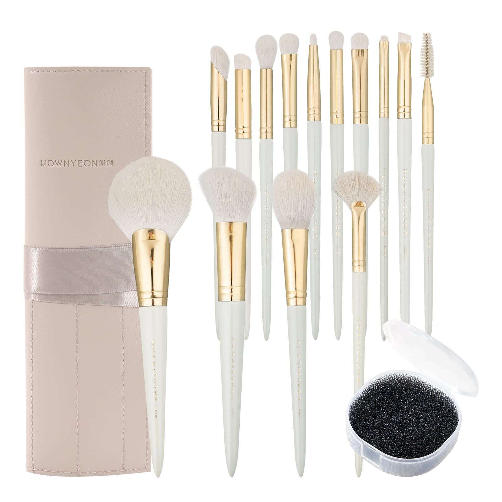 Rownyeon Makeup Brush 14 Includes Makeup Fiber Easy to Good Powder Absorption Makeup Makeup Makeup Brush Includes For For Sensitive Makeup Golden
Rownyeon Makeup Brush 14 Includes Makeup Fiber Easy to Good Powder Absorption Makeup Makeup Makeup Brush Includes For For Sensitive Makeup Golden
