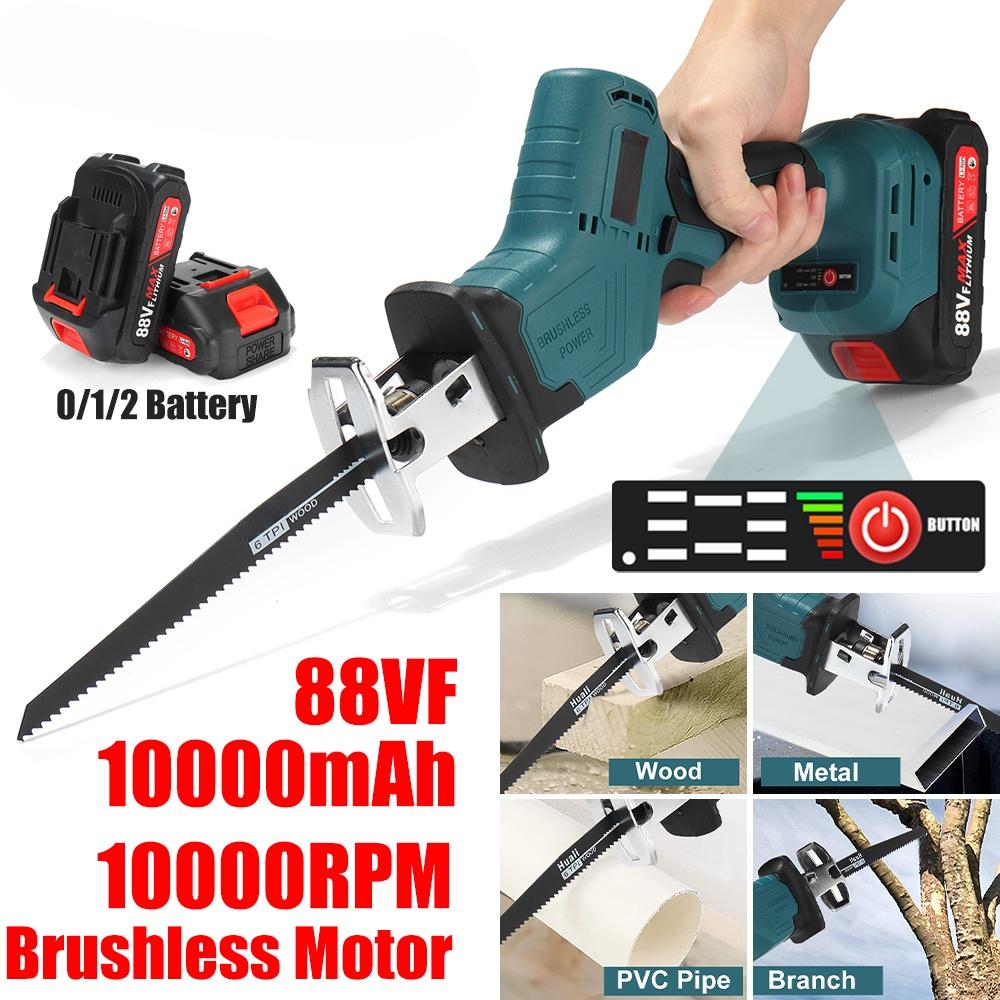 Cordless Brushless Electric Reciprocating Saw Variable Speed Metal Wood Cutting Power Tool with Tool Case Only machine
Cordless Brushless Electric Reciprocating Saw Variable Speed Metal Wood Cutting Power Tool with Tool Case Only machine