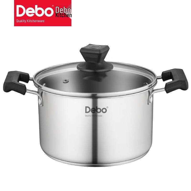 Debo Phoebe 20cm Stainless Steel Soup Pot
Debo Phoebe 20cm Stainless Steel Soup Pot