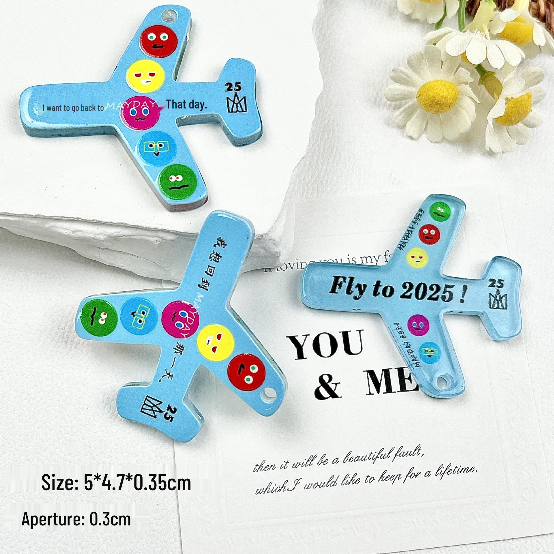Mayday Concert Black Lanyard with Airplane Charm - Versatile Mobile Accessory & Decoration
Mayday Concert Black Lanyard with Airplane Charm - Versatile Mobile Accessory & Decoration