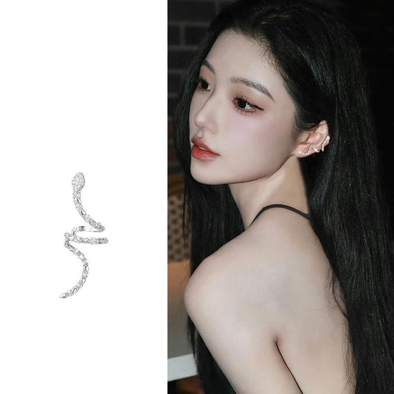 Personalized snake earrings light luxury niche high-end stud earrings unique temperament cold wind new earrings
Personalized snake earrings light luxury niche high-end stud earrings unique temperament cold wind new earrings