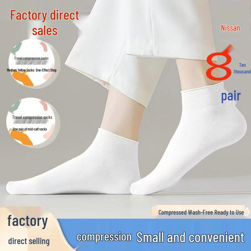 Унисекс дорожные компрессионные носки: Одноразовый, Дышащий, Влагоотводящий, Не требует стирки, Короткий и Тонкий. Gray Short (1 pair)
Унисекс дорожные компрессионные носки: Одноразовый, Дышащий, Влагоотводящий, Не требует стирки, Короткий и Тонкий. Gray Short (1 pair)