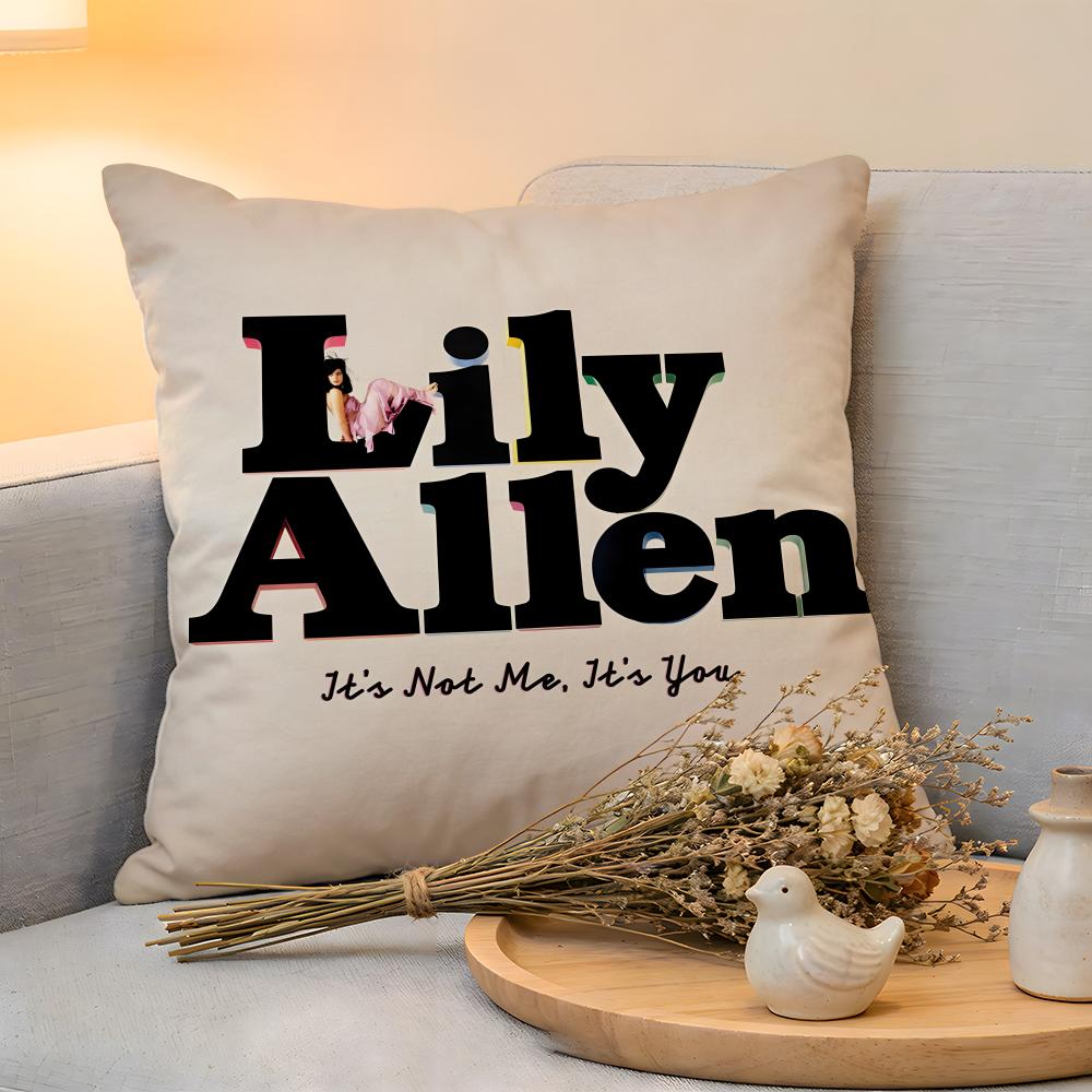 Cushion Cover Linen SkinFriendly Soft Decorative Case for Sofa Home Decor Singer LLily Allen Pillow cover 30x30cm
Cushion Cover Linen SkinFriendly Soft Decorative Case for Sofa Home Decor Singer LLily Allen Pillow cover 30x30cm