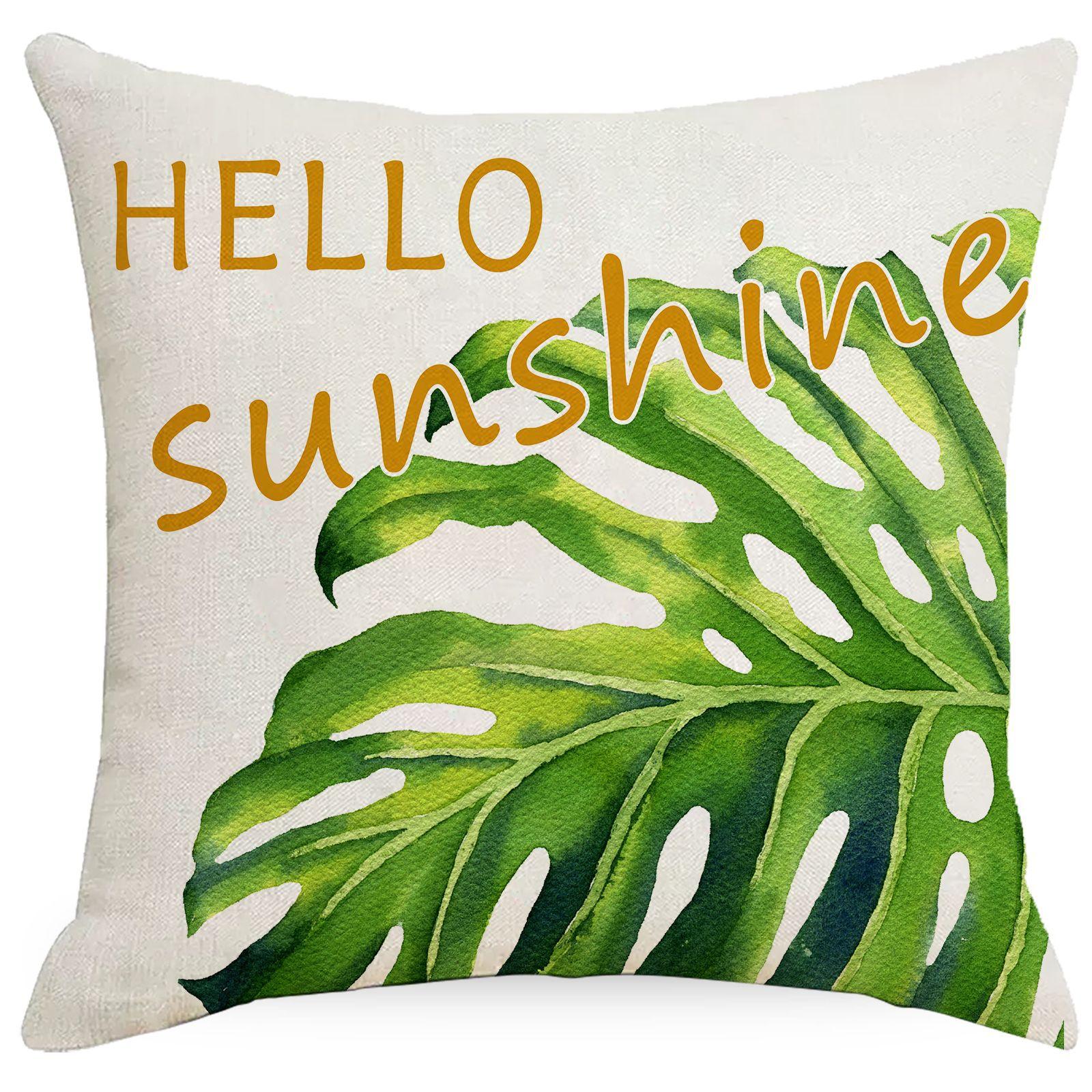 Новая летняя наволочка с принтом фламинго, полосатая, с ананасом, зеленое растение, лен, для дома, подушка, подушка 45 * 45Cm without pillow core
Новая летняя наволочка с принтом фламинго, полосатая, с ананасом, зеленое растение, лен, для дома, подушка, подушка 45 * 45Cm without pillow core