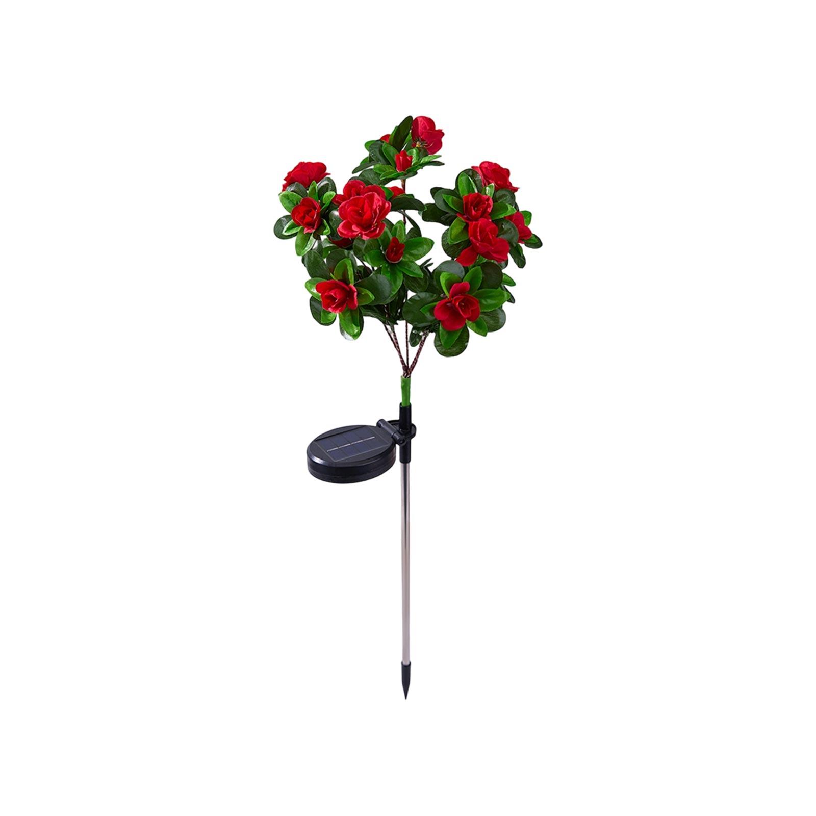 Artificial Outdoor Solar Flower Stake Light with Multiple Petals and Leaves for Garden Pathway Yard Landscape Decoration one size червоний
Artificial Outdoor Solar Flower Stake Light with Multiple Petals and Leaves for Garden Pathway Yard Landscape Decoration one size червоний