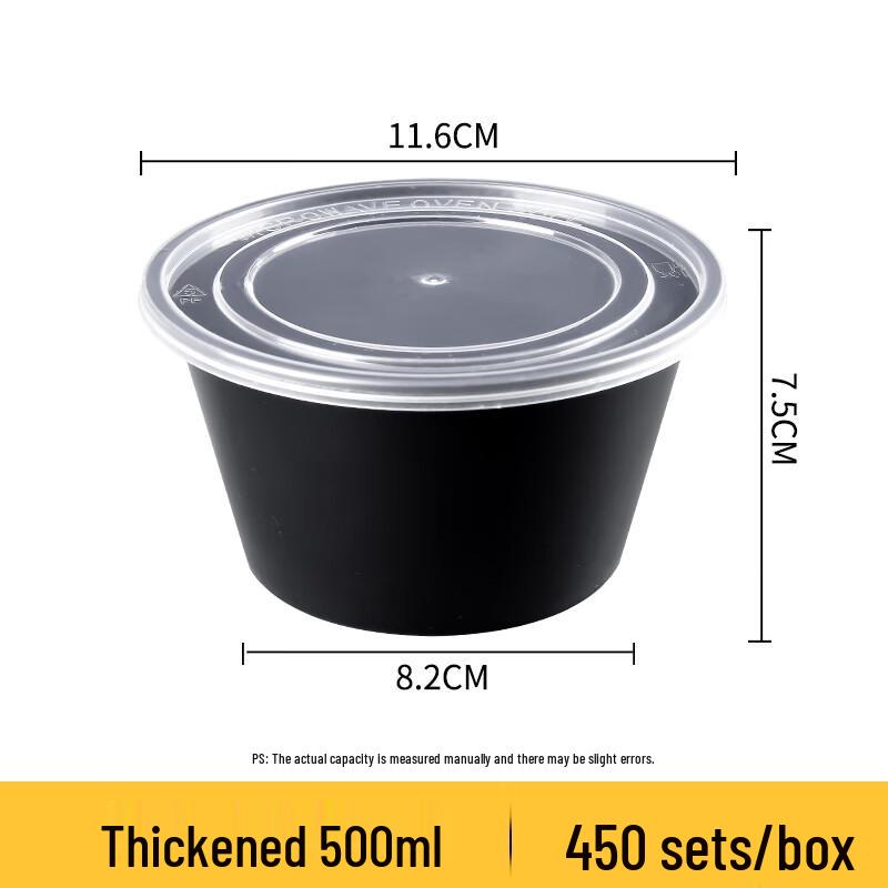 Disposable Round Plastic Soup Bowl with Lid
Disposable Round Plastic Soup Bowl with Lid