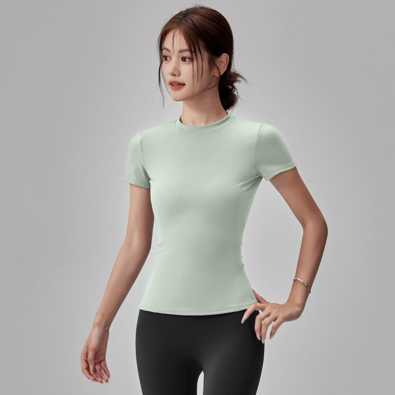 Women s Quick-Dry High Elastic Pilates Training Set - Summer Fitness Short Sleeve Yoga T-shirt Sportswear Double Extra Large
Women s Quick-Dry High Elastic Pilates Training Set - Summer Fitness Short Sleeve Yoga T-shirt Sportswear Double Extra Large
