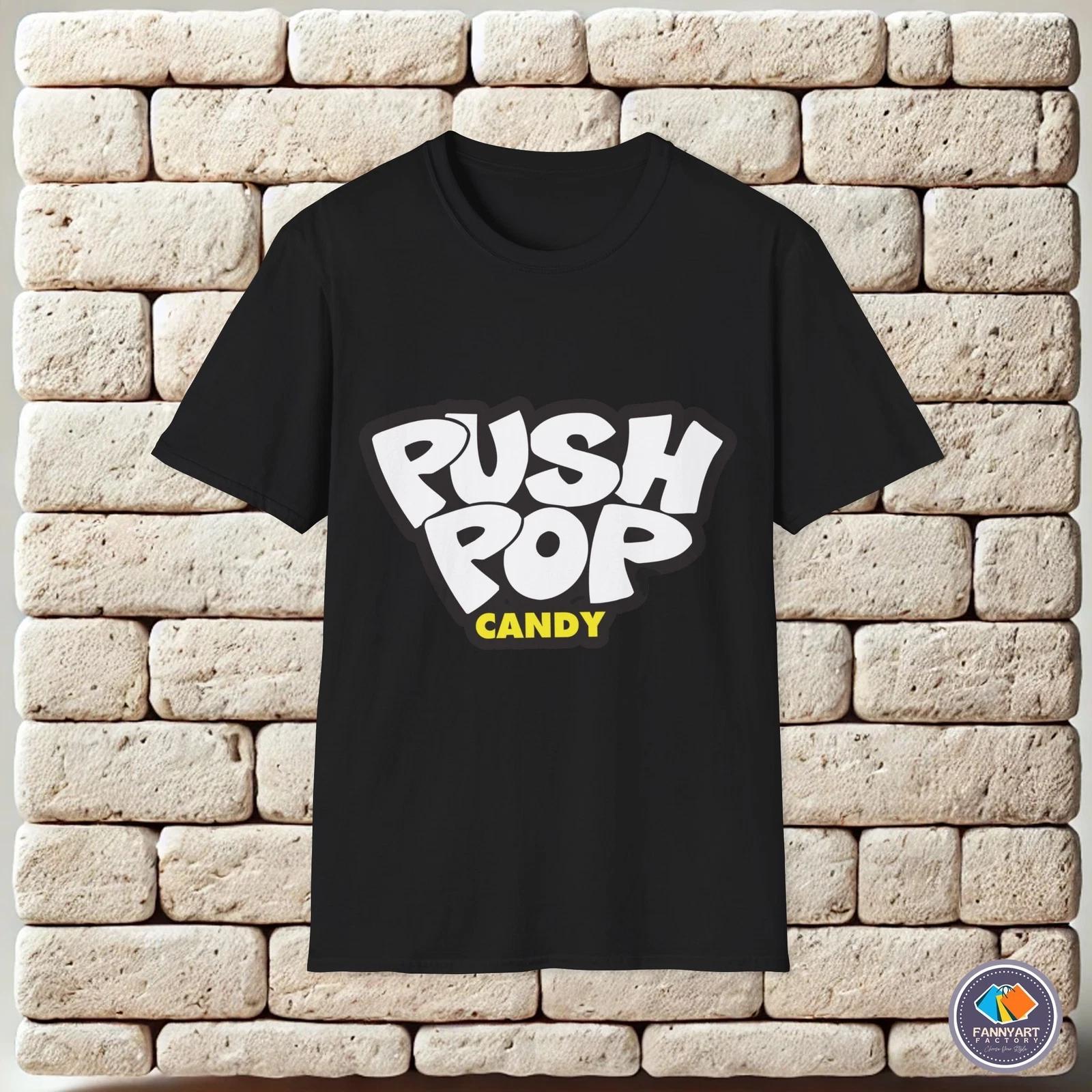 Унисекс Футболка с Логотипом Конфет Push Pop 2XL
Унисекс Футболка с Логотипом Конфет Push Pop 2XL