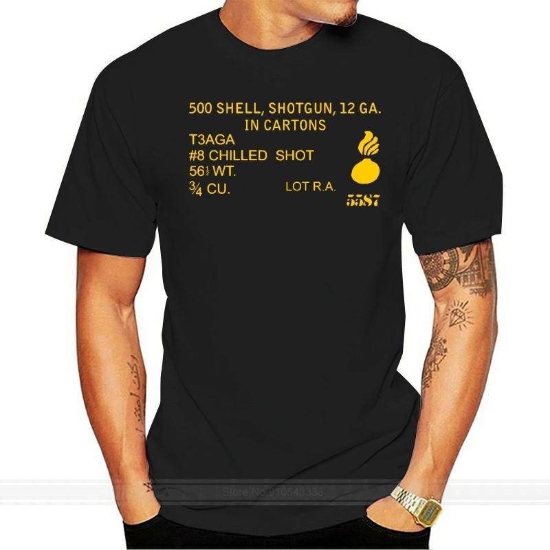 shubuzhi Summer Hot Sale Men Tshirt Ammo Can T shirt Trench Gun Winchester 1897 Flaming Bomb Buckshot S
shubuzhi Summer Hot Sale Men Tshirt Ammo Can T shirt Trench Gun Winchester 1897 Flaming Bomb Buckshot S