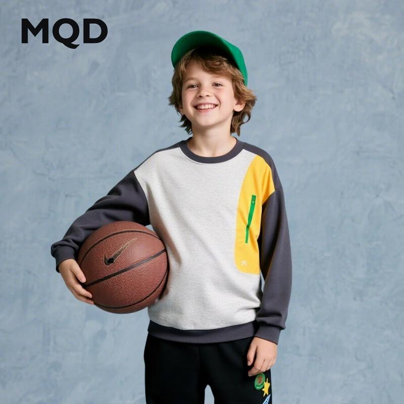 MQD Boys Color-block Crew Neck Sweatshirt 110cm
MQD Boys Color-block Crew Neck Sweatshirt 110cm