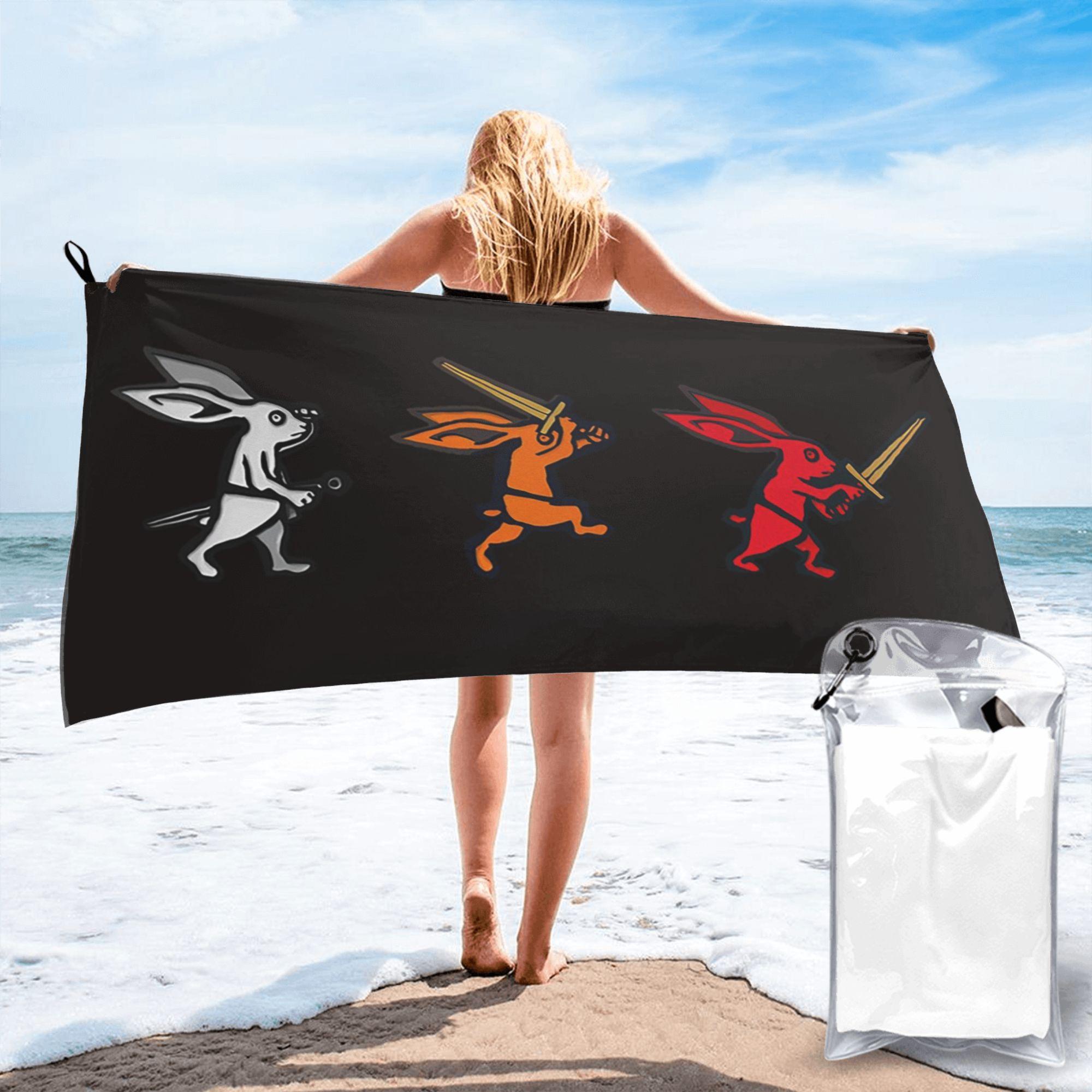 Rabbit Trio Kingdom Come Deliverance Ii Beach Towel Soft Microfiber Quick Dry Absorbent Quick Towels For Bath W30*H60(CM)
Rabbit Trio Kingdom Come Deliverance Ii Beach Towel Soft Microfiber Quick Dry Absorbent Quick Towels For Bath W30*H60(CM)