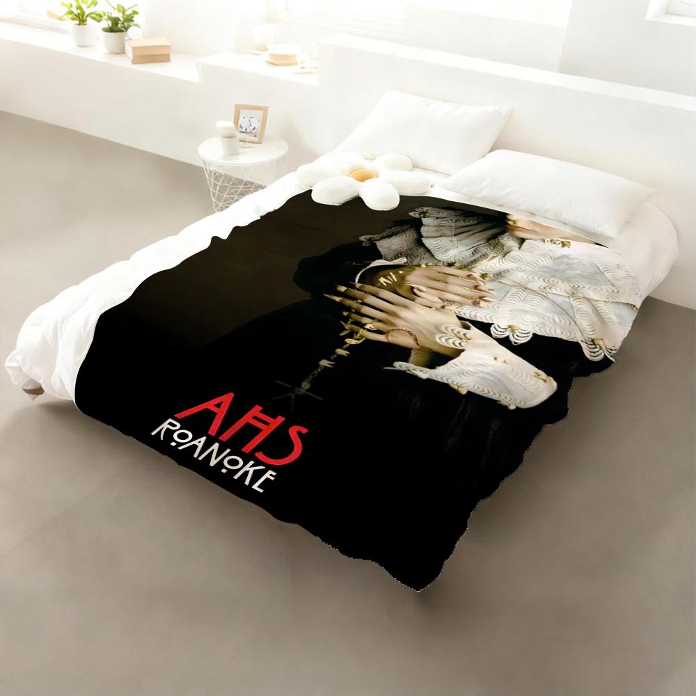 TV American Horror Story Throw Flannel Throw Blanket: Soft Kid-Friendly Warm Anti-Static All Season Washable Couch Bed Home 75x90cm
TV American Horror Story Throw Flannel Throw Blanket: Soft Kid-Friendly Warm Anti-Static All Season Washable Couch Bed Home 75x90cm