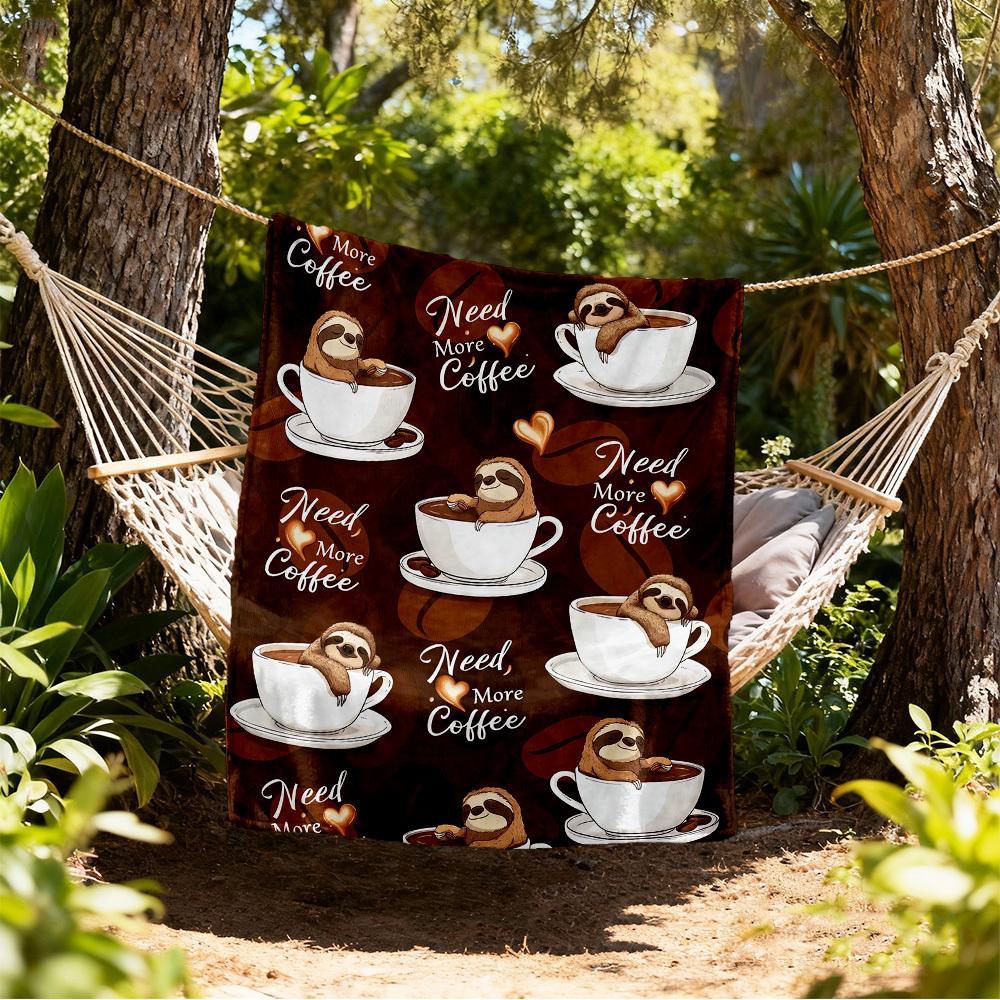 Sloth Coffee Outdoor Flannel Blankets, Outdoor travel, Home Blankets, Fan Gifts,Suitable for All Seasons, Christmas Gifts. R1127066 80x120cm
Sloth Coffee Outdoor Flannel Blankets, Outdoor travel, Home Blankets, Fan Gifts,Suitable for All Seasons, Christmas Gifts. R1127066 80x120cm