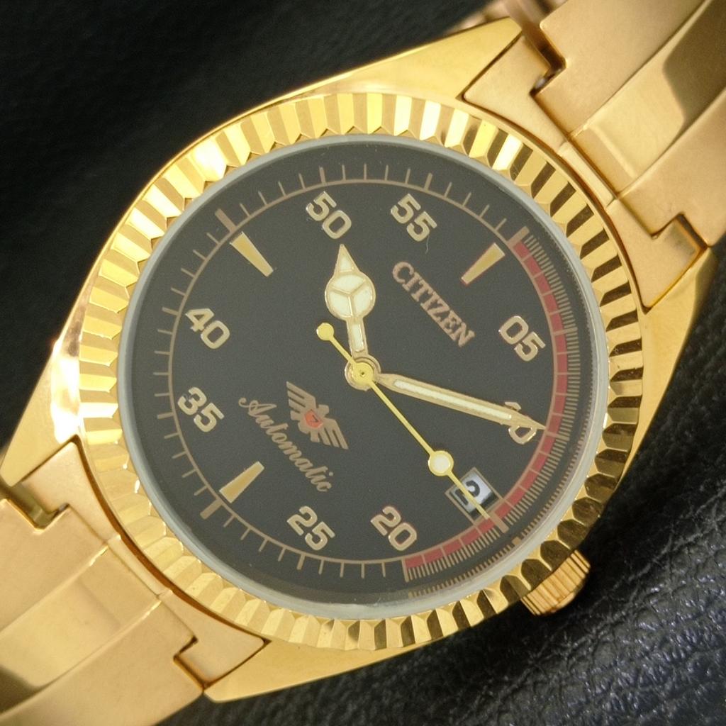 ВОССТАНОВЛЕННЫЕ МУЖСКИЕ ЧАСЫ CITIZEN AUTOMATIC 8200 JAPAN С ЧЕРНЫМ ЦИФЕРБЛАТОМ И ДАТОЙ a432601-2 R112-a432601
ВОССТАНОВЛЕННЫЕ МУЖСКИЕ ЧАСЫ CITIZEN AUTOMATIC 8200 JAPAN С ЧЕРНЫМ ЦИФЕРБЛАТОМ И ДАТОЙ a432601-2 R112-a432601