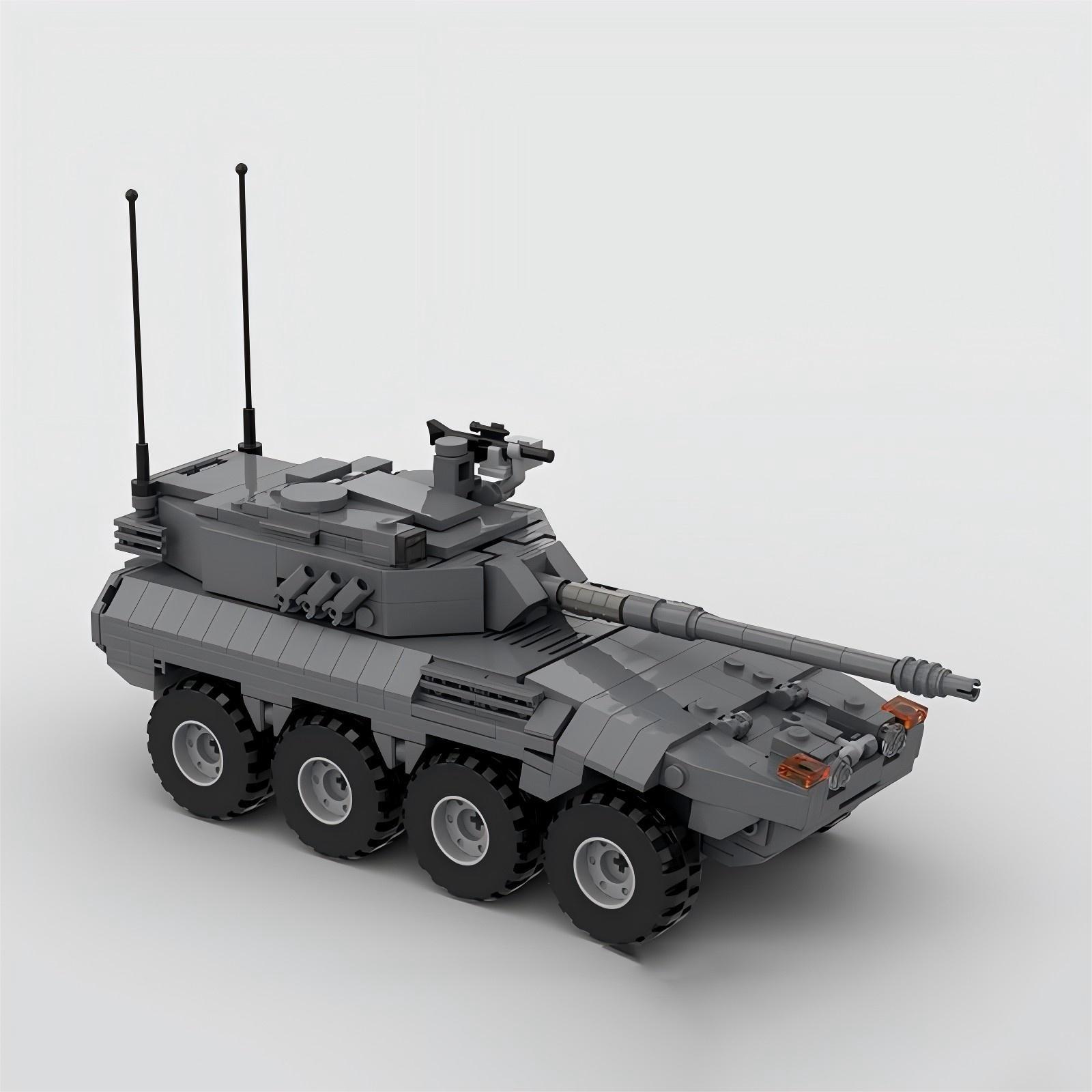 Military War Series B1 Wheeled Assault Gun Building Blocks MOC Centauro Tank Model Children s Puzzle Assembly Toys Birthday Gift PDF Manual
Military War Series B1 Wheeled Assault Gun Building Blocks MOC Centauro Tank Model Children s Puzzle Assembly Toys Birthday Gift PDF Manual
