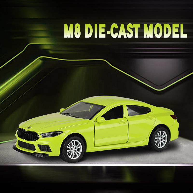 Jianyuan 3604A BMW M8 Toy Car: Two-Door Alloy Model with Sound, Light, and Pull-Back Action. серый
Jianyuan 3604A BMW M8 Toy Car: Two-Door Alloy Model with Sound, Light, and Pull-Back Action. серый