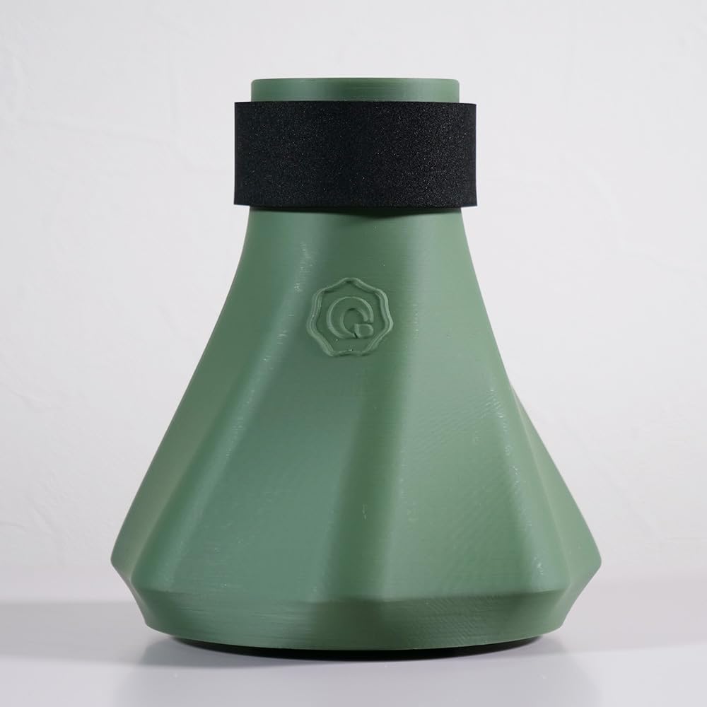 Horn Mute for Silencer Playing Practice BRASS DESIGN Olive Practice, QooMute Feel, Tone, Mute, Lightweight, Quiet, Home, Silencer, (Color Green)
Horn Mute for Silencer Playing Practice BRASS DESIGN Olive Practice, QooMute Feel, Tone, Mute, Lightweight, Quiet, Home, Silencer, (Color Green)
