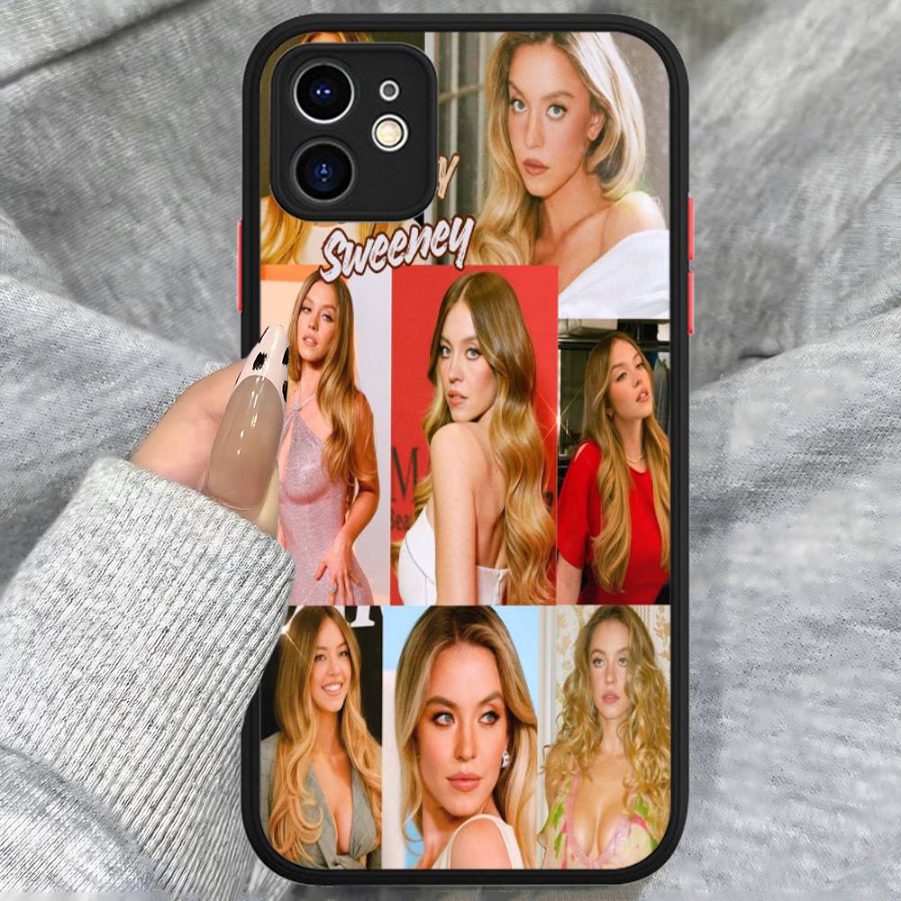 Singer Sydney S-Sweeney Phone Case For IPhone 16 15 14 13 12 11 Pro Max Plus X XS MAX Black Matte Phone Fundas iphone X
Singer Sydney S-Sweeney Phone Case For IPhone 16 15 14 13 12 11 Pro Max Plus X XS MAX Black Matte Phone Fundas iphone X