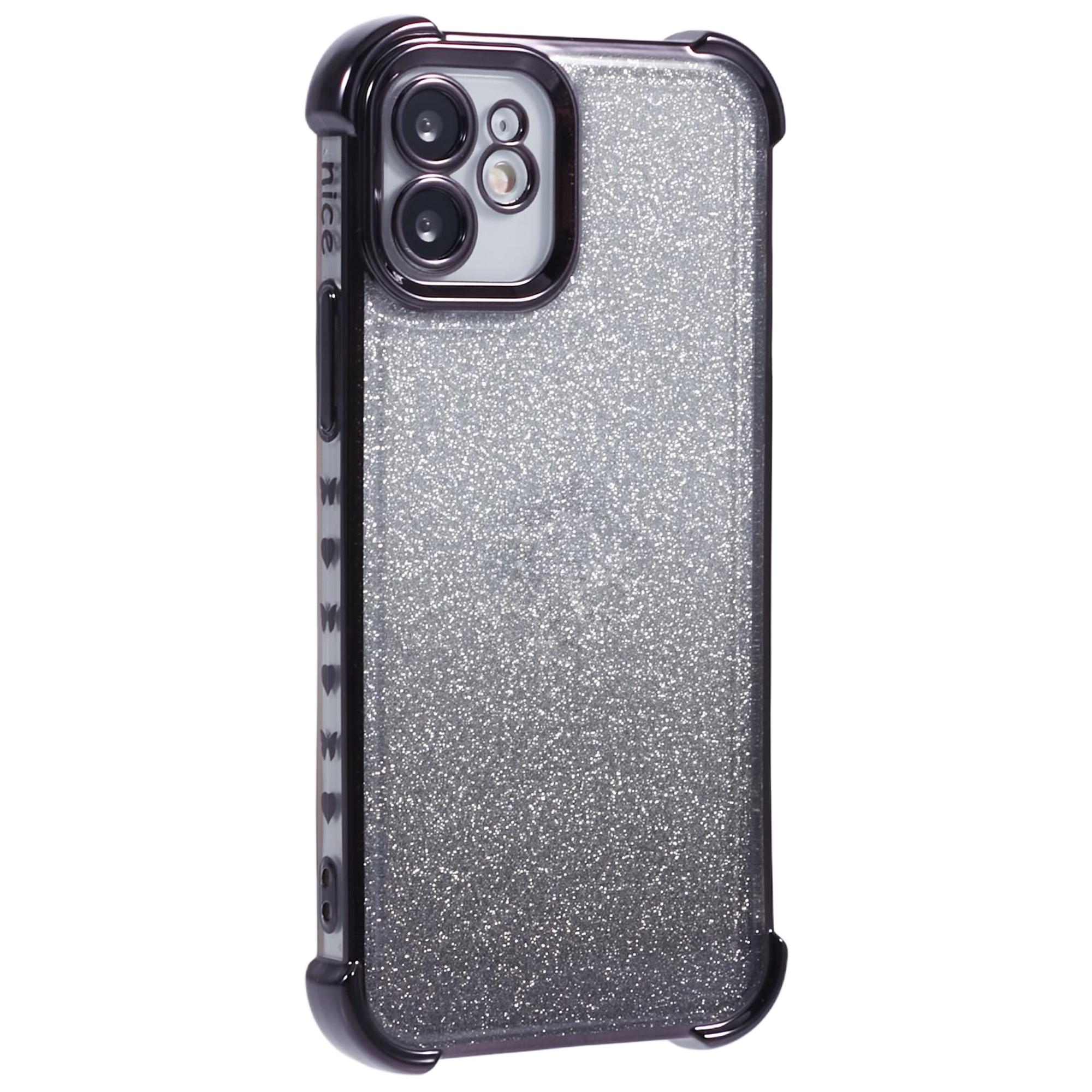 For iPhone 12 Case Electroplating Glitter Soft TPU Phone Cover Side Heart Pattern F
For iPhone 12 Case Electroplating Glitter Soft TPU Phone Cover Side Heart Pattern F