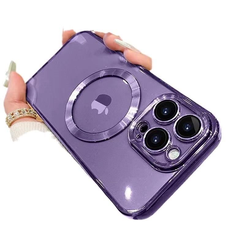Applicable To IPhone16e Electroplated Magnetic Absorbing Mobile Phone Case Apple 15 Lens Film Anti-fall Magsafe Magnetic Absorbing CD Pattern Case iPhone 11
Applicable To IPhone16e Electroplated Magnetic Absorbing Mobile Phone Case Apple 15 Lens Film Anti-fall Magsafe Magnetic Absorbing CD Pattern Case iPhone 11