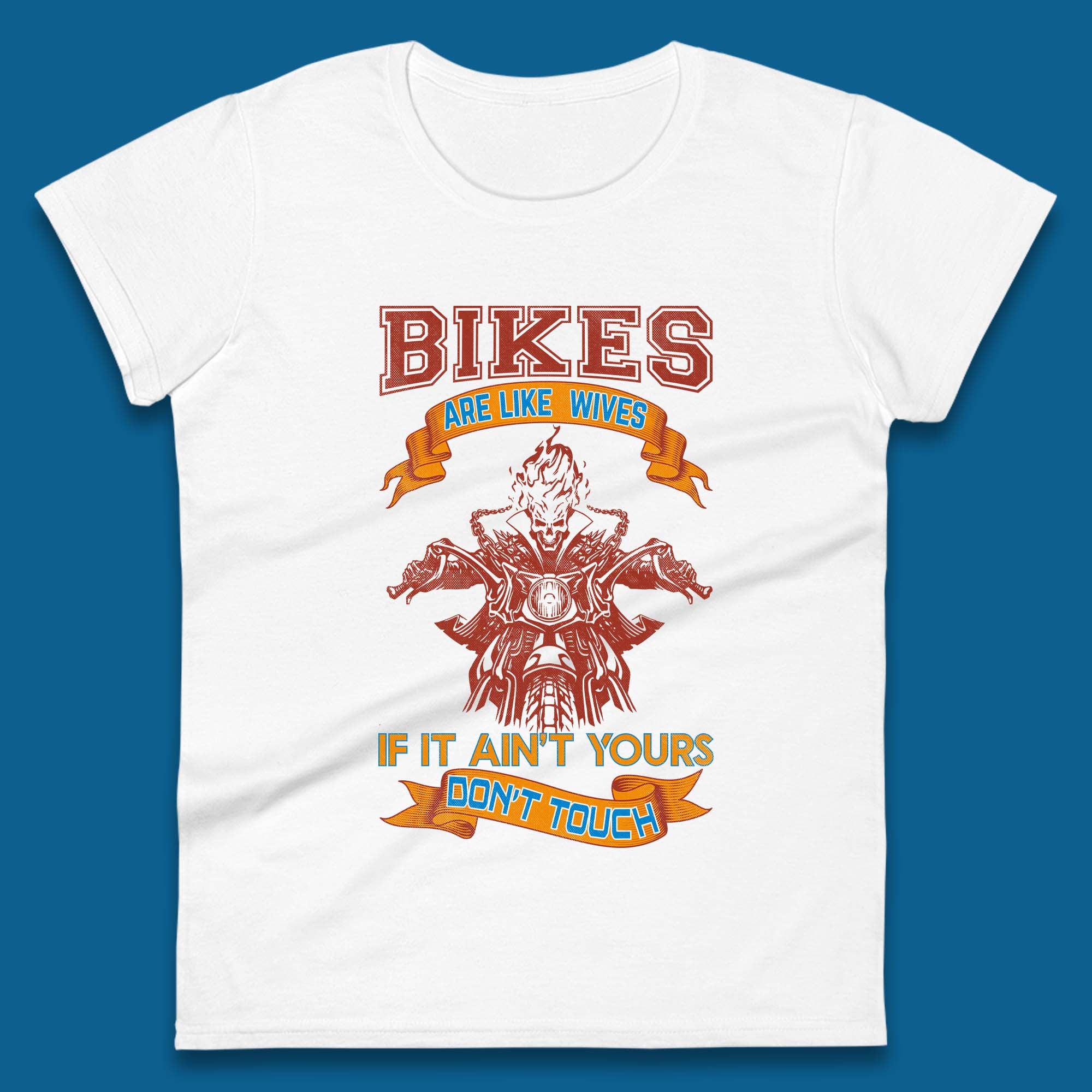 Bikes Are Like Wives Womens T-Shirt Mens Tops Tees Unisex 2XL
Bikes Are Like Wives Womens T-Shirt Mens Tops Tees Unisex 2XL