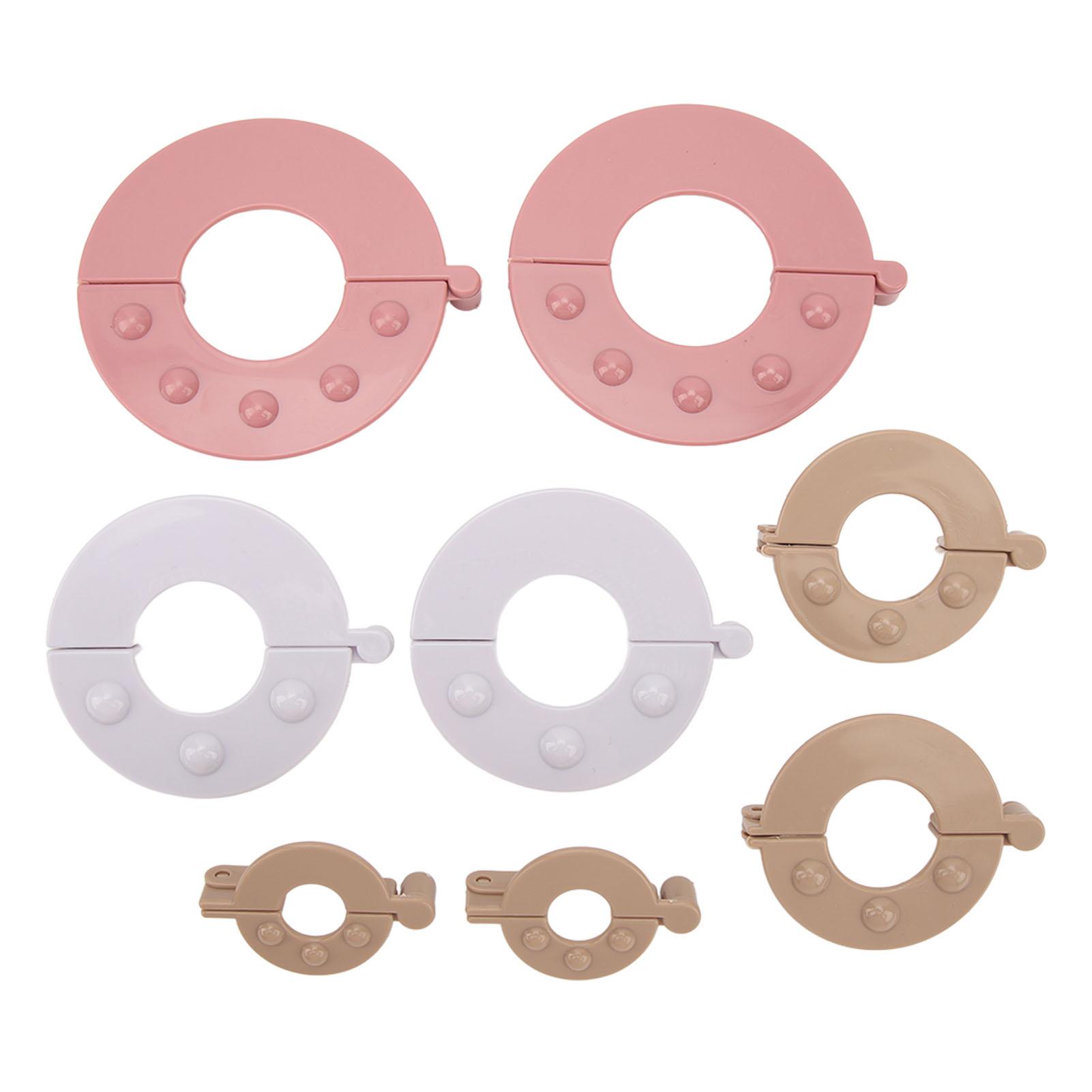 8pcs Pompom Maker Kit Improve Efficiency Fluff Ball Weaver for DIY Wool Knitting Crafts
8pcs Pompom Maker Kit Improve Efficiency Fluff Ball Weaver for DIY Wool Knitting Crafts