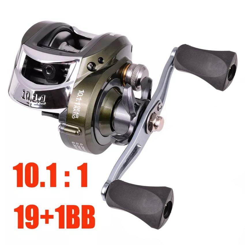 2026 High Speed 10.1:1 Fishing Reel Gear Ratio Left/Right Hand 19+1BB Drip Baitcasting Compression Resistance Outdoor Fishing 10kg Max Drag Lure Reel Right Hand чорний
2026 High Speed 10.1:1 Fishing Reel Gear Ratio Left/Right Hand 19+1BB Drip Baitcasting Compression Resistance Outdoor Fishing 10kg Max Drag Lure Reel Right Hand чорний