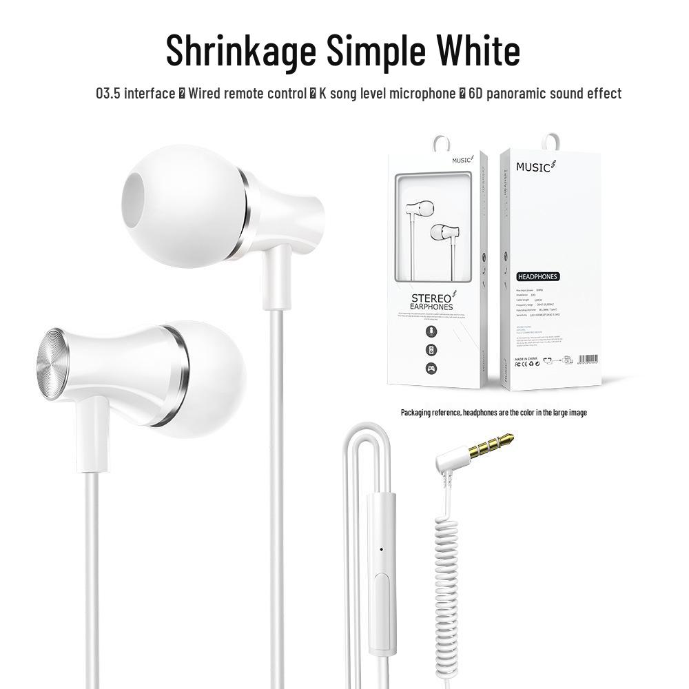 High-Quality Wired In-Ear Earphones with Microphone: Noise Reduction for Gaming, Esports, Computer, and Mobile Phone
High-Quality Wired In-Ear Earphones with Microphone: Noise Reduction for Gaming, Esports, Computer, and Mobile Phone
