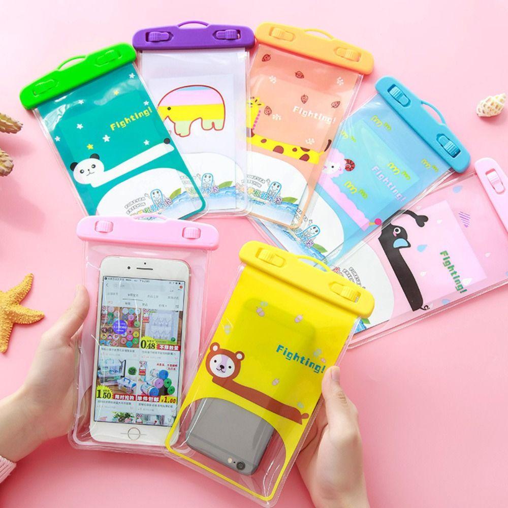 PVC Dustproof Swimming Bag Touchscreen Waterproof Phone Pouch Smartphone Accessories
PVC Dustproof Swimming Bag Touchscreen Waterproof Phone Pouch Smartphone Accessories