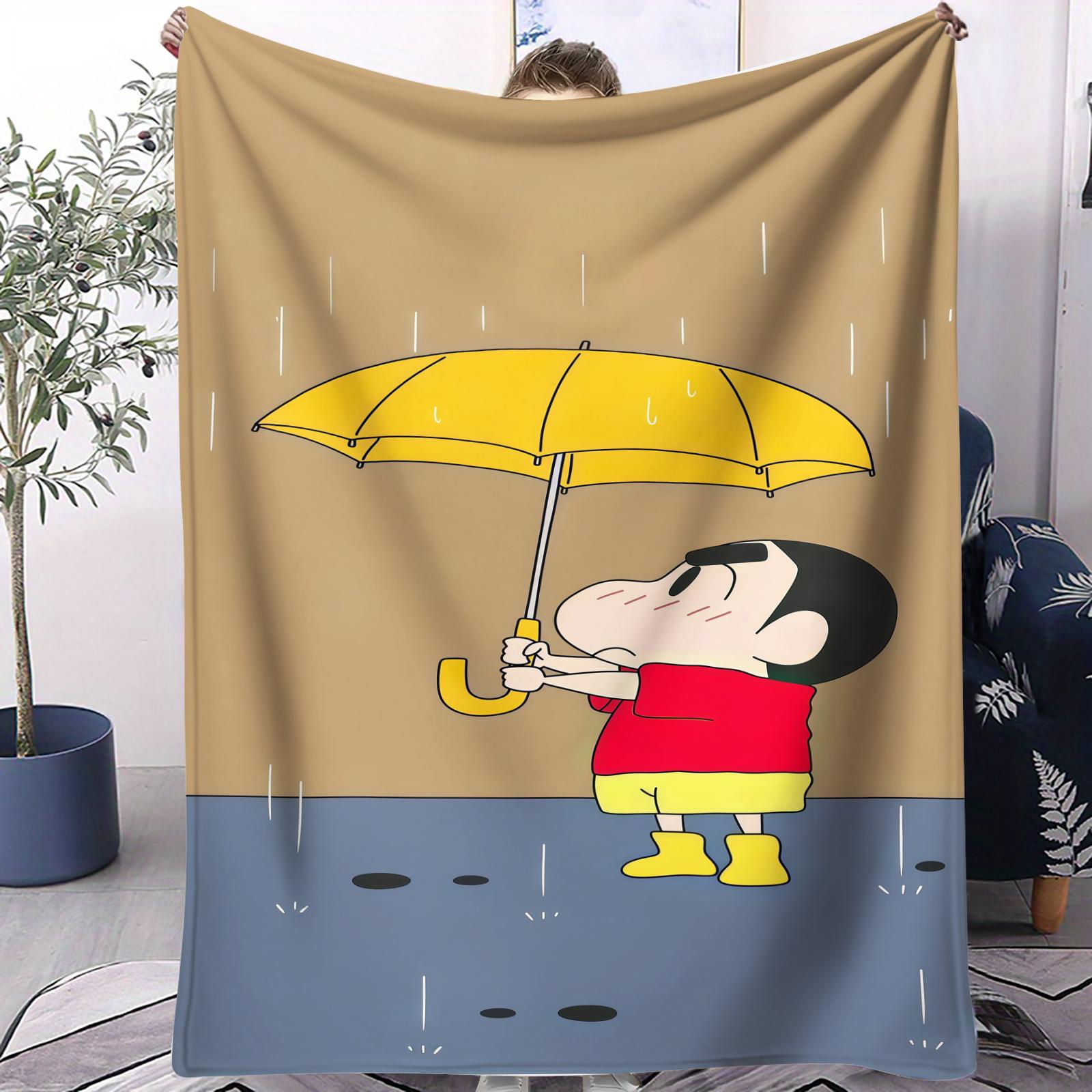 Japanese Cartoon Crayon Shinchan Small Cover Blanket Soft Comfortable All Season Skin Friendly Dorm Sofa Office Car Camping Gift 70x100cm
Japanese Cartoon Crayon Shinchan Small Cover Blanket Soft Comfortable All Season Skin Friendly Dorm Sofa Office Car Camping Gift 70x100cm