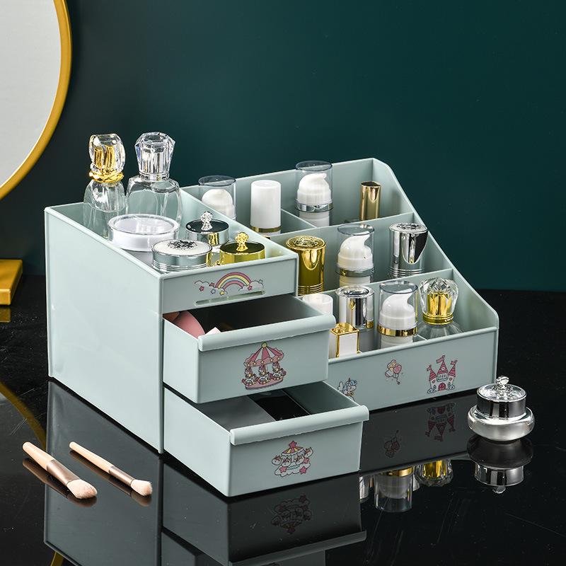 Desktop Cosmetic Organizer: Large Capacity Drawer Storage for Lipstick, Masks, and Skincare Products. Perfect for Student Dorms. Large 28.5*17.5*13.5
Desktop Cosmetic Organizer: Large Capacity Drawer Storage for Lipstick, Masks, and Skincare Products. Perfect for Student Dorms. Large 28.5*17.5*13.5
