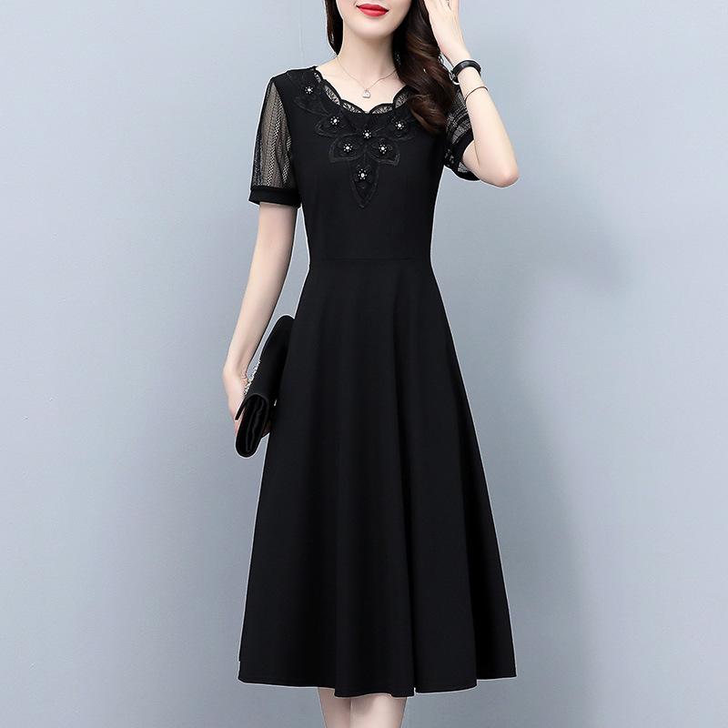 Dream0898 Plus-Size Hollow Lace Short-Sleeve Dress - Summer 2026 Collection 3XL чёрный
Dream0898 Plus-Size Hollow Lace Short-Sleeve Dress - Summer 2026 Collection 3XL чёрный