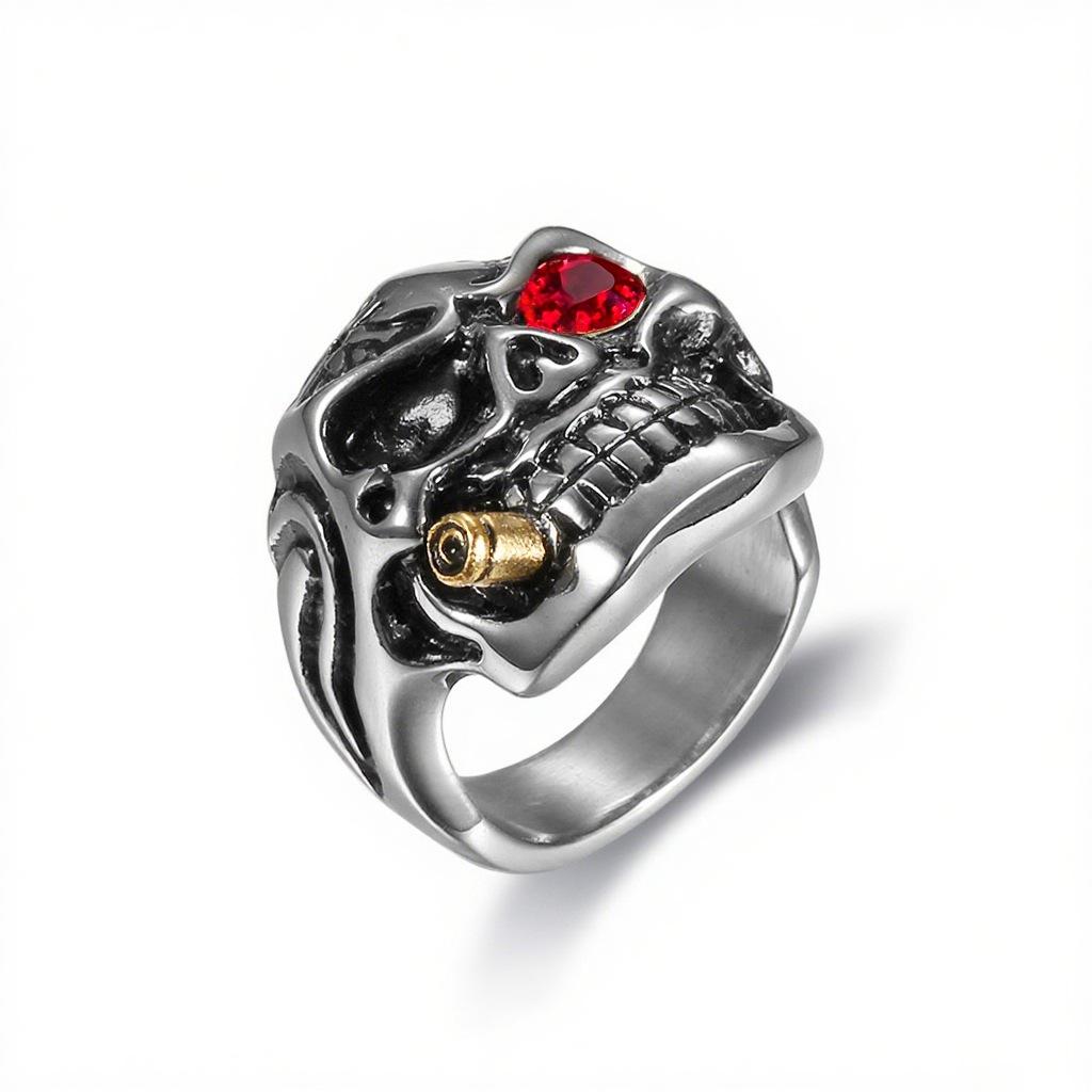 Кольцо, Белые Глаза, Золотая Трубка, Кольцо с Черепом, Кольцо из Титановой Стали. 20
Кольцо, Белые Глаза, Золотая Трубка, Кольцо с Черепом, Кольцо из Титановой Стали. 20