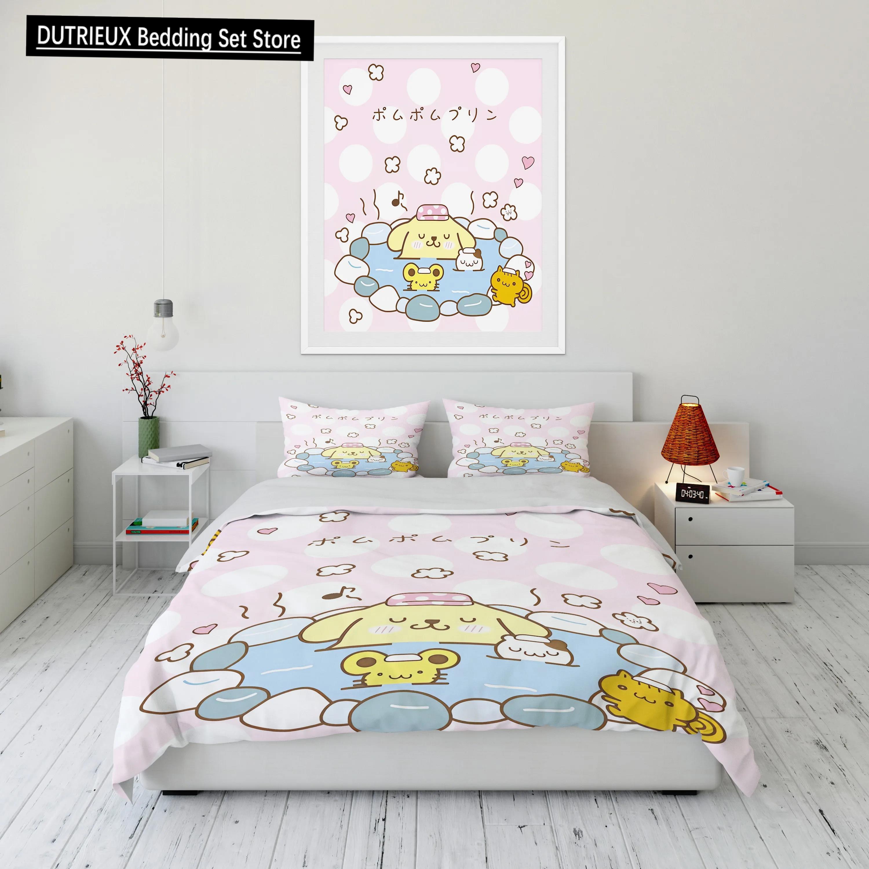 10 Sizes Sanrio Pom Pom Purin Printed Bedding Set Duvet Cover 1 Duvet Cover 2 Pillowcases Adult and Children Bedding Set Luxury EU single(135x200cm)
10 Sizes Sanrio Pom Pom Purin Printed Bedding Set Duvet Cover 1 Duvet Cover 2 Pillowcases Adult and Children Bedding Set Luxury EU single(135x200cm)