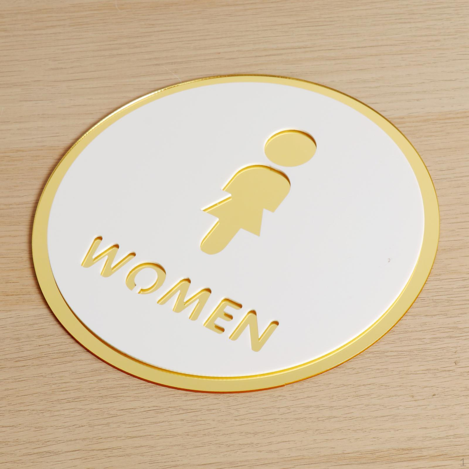 20cm Acrylic Bathroom Sign, Symbols, Door Signage, Decor for Homes, Hotels, Stores, Parking Style A
20cm Acrylic Bathroom Sign, Symbols, Door Signage, Decor for Homes, Hotels, Stores, Parking Style A