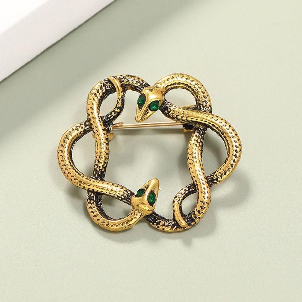 Design Rhinestone Alloy Snake Men Brooch Clothing Accessory Fashion Jewelry Korean Style Brooch
Design Rhinestone Alloy Snake Men Brooch Clothing Accessory Fashion Jewelry Korean Style Brooch