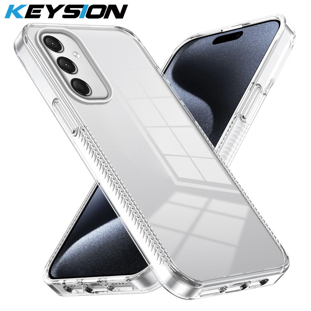 KEYSION Прозрачный чехол для Samsung A16 5G Мягкий ТПУ+ПК Противоскользящий HD Прозрачный Противоударный Чехол для телефона для Galaxy A24 A04S for Samsung A16 чёрный
KEYSION Прозрачный чехол для Samsung A16 5G Мягкий ТПУ+ПК Противоскользящий HD Прозрачный Противоударный Чехол для телефона для Galaxy A24 A04S for Samsung A16 чёрный