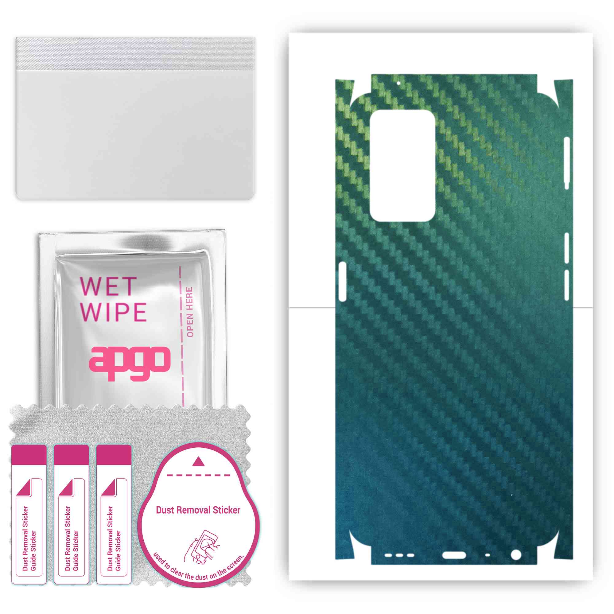 Apgo Protective Skin Sticker for the back+sides compatible with Oppo A36, Full Wrap Film, Foil, Vinyl - Pattern Carbon Chameleon CAKA1
Apgo Protective Skin Sticker for the back+sides compatible with Oppo A36, Full Wrap Film, Foil, Vinyl - Pattern Carbon Chameleon CAKA1