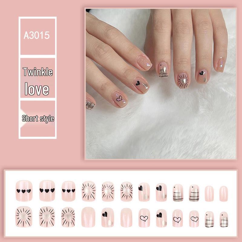 Розовые Прозрачные Сердечки Накладные Ногти - 24 шт. | Простой, Короткий и Милый Носибельный Нейл-арт для Девочек
Розовые Прозрачные Сердечки Накладные Ногти - 24 шт. | Простой, Короткий и Милый Носибельный Нейл-арт для Девочек