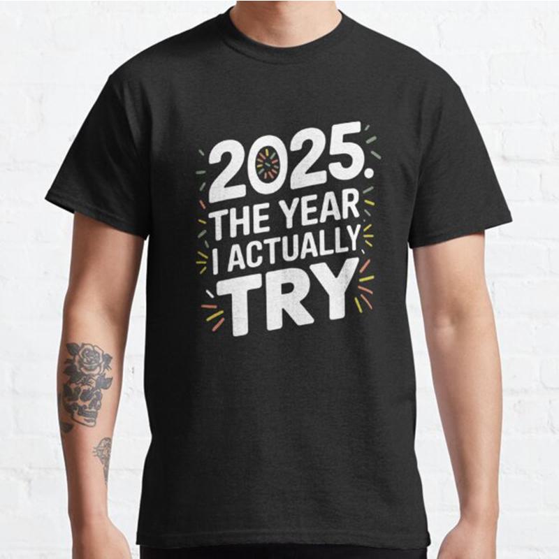 Men Fashion Casual Short Sleeves 2025 The Year I Actually Try Tees Oversized T-shirts XXXL чорний
Men Fashion Casual Short Sleeves 2025 The Year I Actually Try Tees Oversized T-shirts XXXL чорний