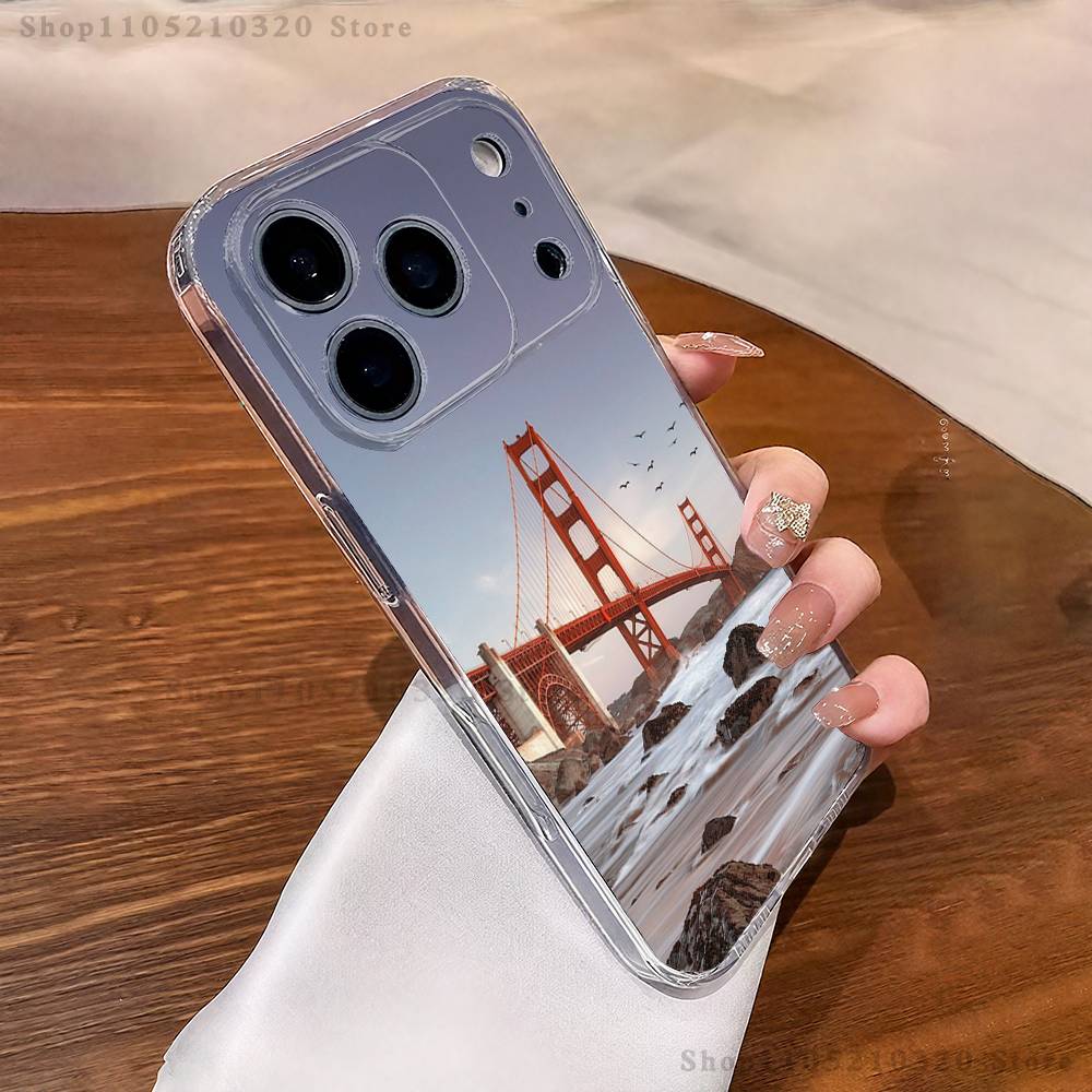 USA Golden Gate Bridge Phone Case For iPhone 17,16,11,15,13,14,12,Air,Mini,Plus,Pro,Max,Plus,E Clear Soft Shell iPhone17
USA Golden Gate Bridge Phone Case For iPhone 17,16,11,15,13,14,12,Air,Mini,Plus,Pro,Max,Plus,E Clear Soft Shell iPhone17