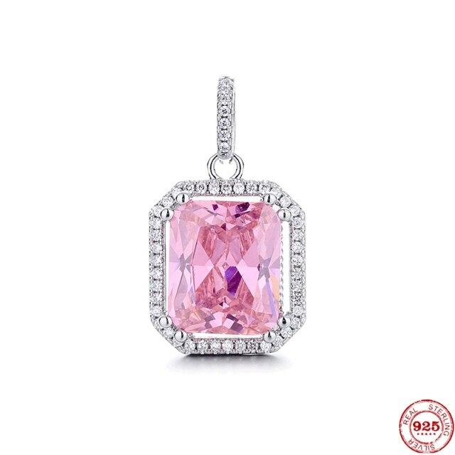 Sterling Color Full Diamond Pendant Pink Yellow Zircon Stone Necklaces Invisible Transparent Chic Fashionable Jewelry Giveaway Gifts розовый
Sterling Color Full Diamond Pendant Pink Yellow Zircon Stone Necklaces Invisible Transparent Chic Fashionable Jewelry Giveaway Gifts розовый
