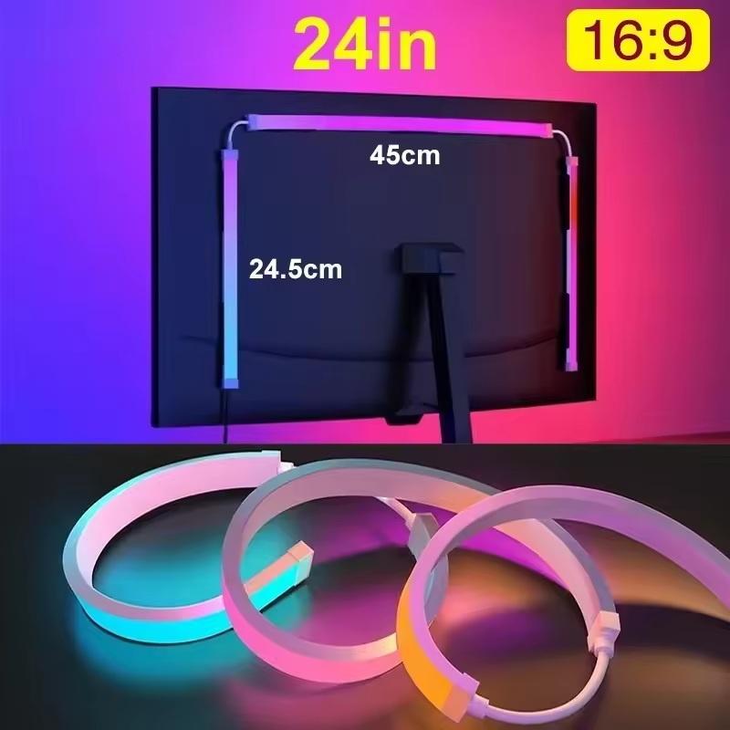 LED Sync RGB LED Strip Lights For 24-34 Inch Monitor USB-Powered Backlight Pickup Atmosphere Lights For Gaming Room Desk Decor
LED Sync RGB LED Strip Lights For 24-34 Inch Monitor USB-Powered Backlight Pickup Atmosphere Lights For Gaming Room Desk Decor