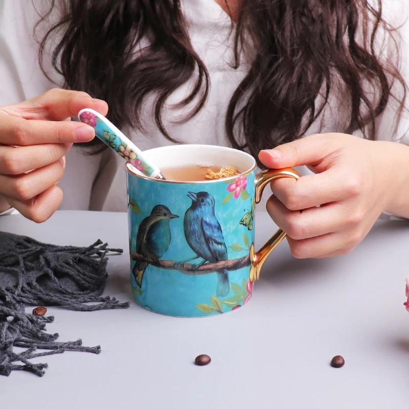 European Ceramic Coffee Cup, Bone China Mug, Couple Drinking Water Cups, Cafe Tea Party, Home Decor 380ml
European Ceramic Coffee Cup, Bone China Mug, Couple Drinking Water Cups, Cafe Tea Party, Home Decor 380ml